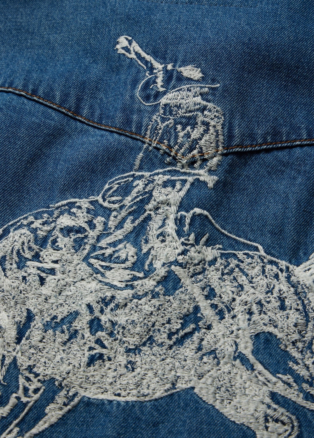 OTD Western Shirt "Blue Denim"