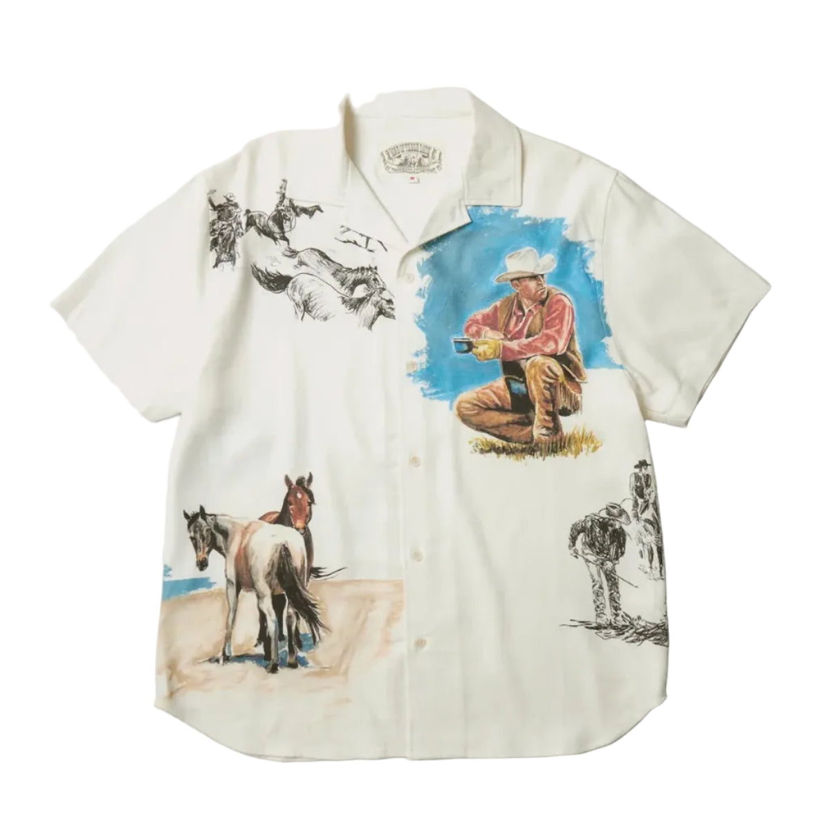 OOTD El Capitan Camp Shirt - Bone
