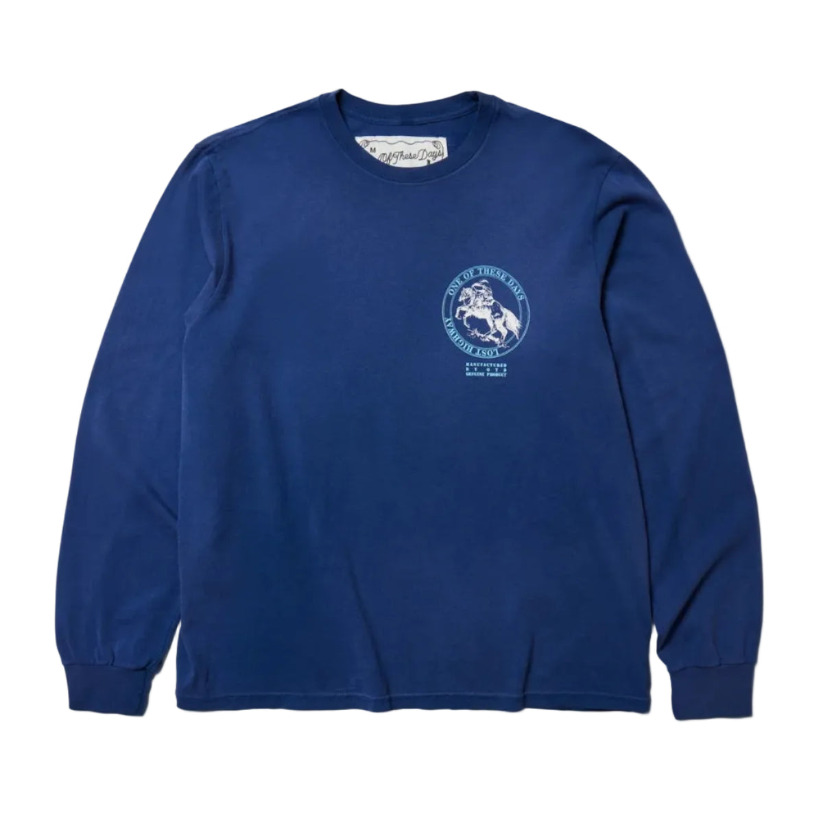 OOTD Milling CO Long Sleeve T-Shirt - Sun Faded Navy