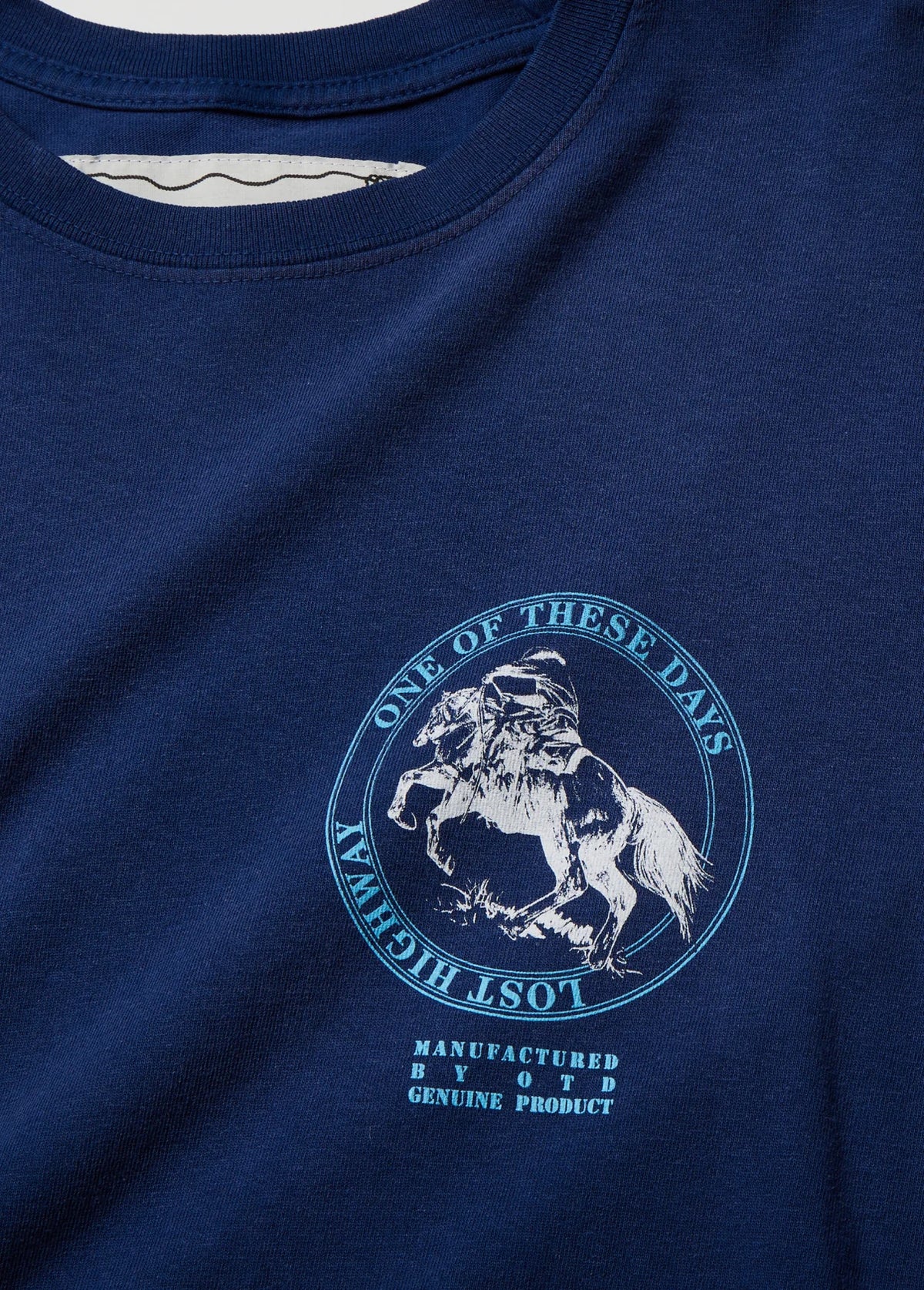 OOTD Milling CO Long Sleeve T-Shirt - Sun Faded Navy