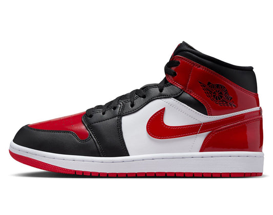 Jordan 1 Mid SE Patent “Bred Toe”