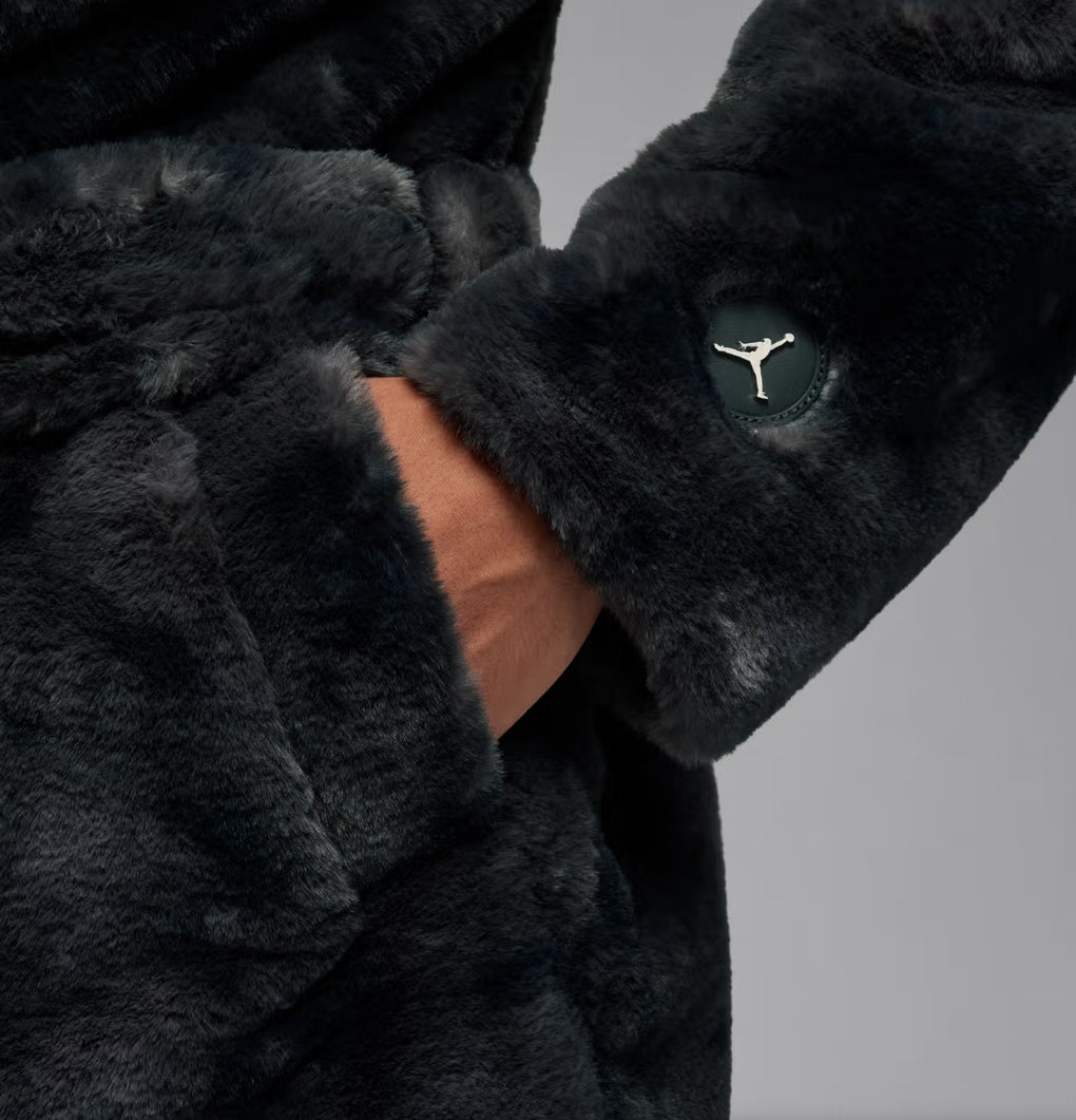 Jordan Silk Lined Fur Robe