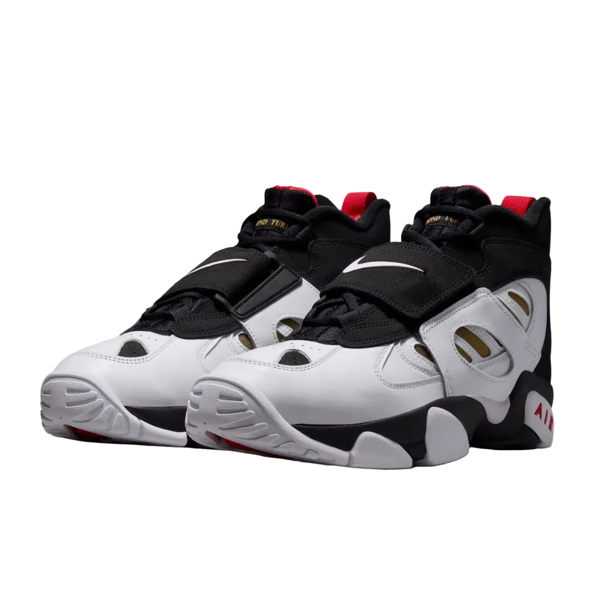 Nike Air Diamond Turf II “Black/Fire Red”