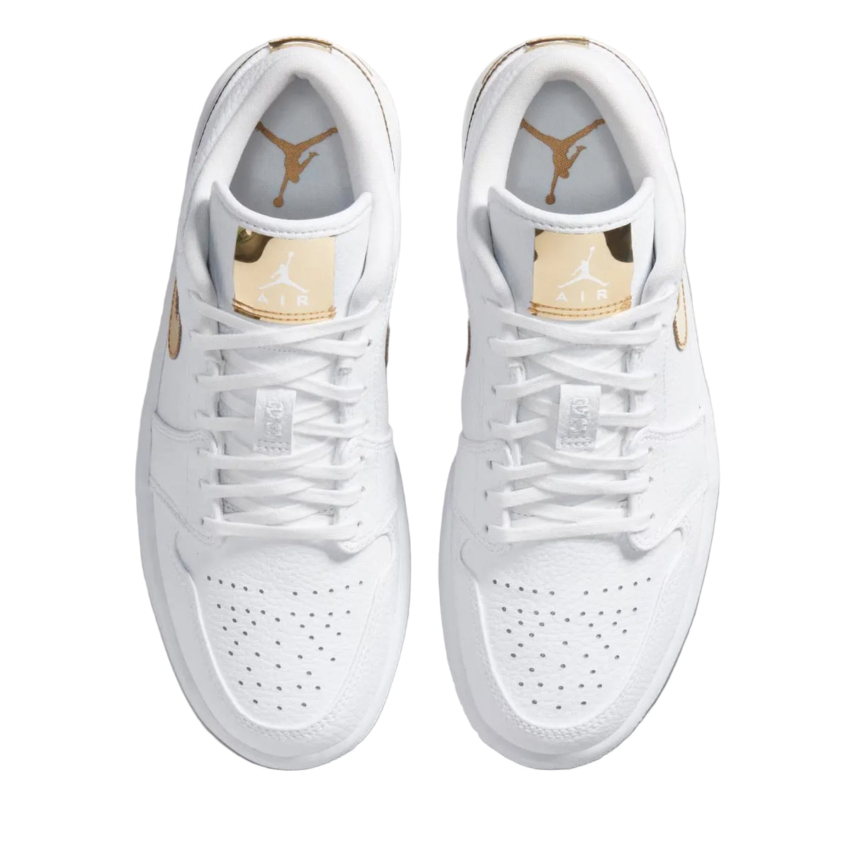 Air Jordan 1 Low (W) “White Metallic Gold”