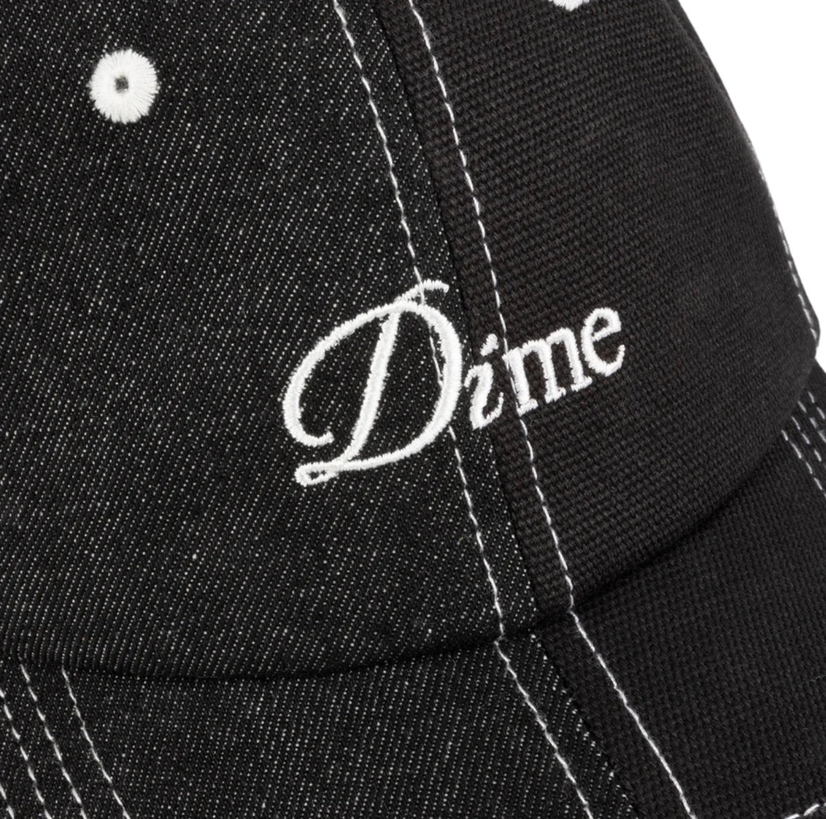 Dime Split Low Pro Cap “Black”