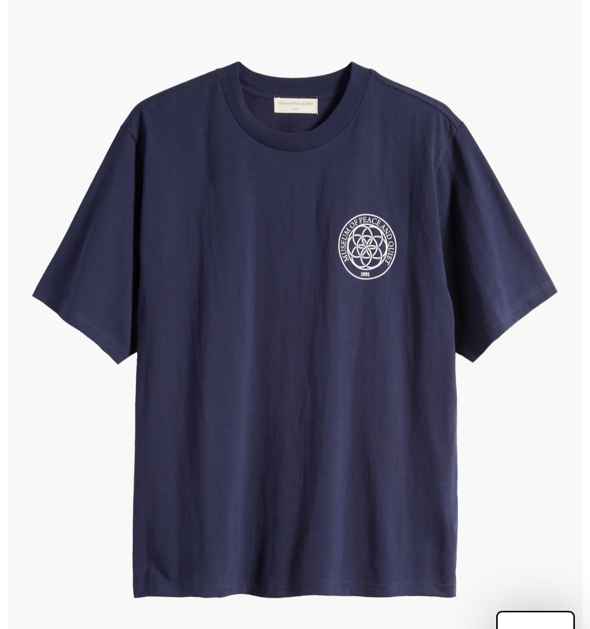 Museum of Peace and Quiet Wellness Center Shirt -Navy