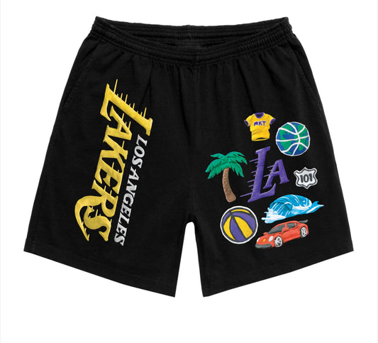 Market LA Lakers Sweat Short