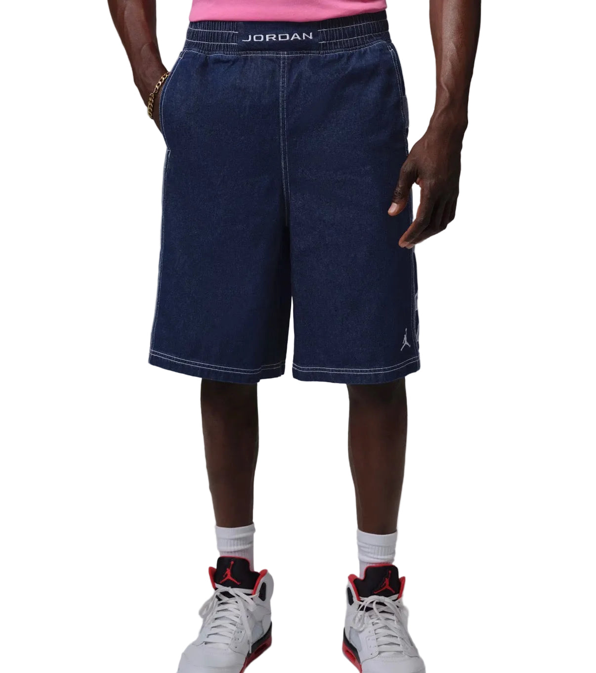 Jordan Flight Club Baggy Denim Shorts