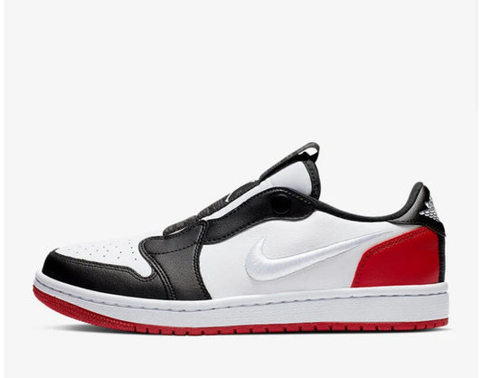 Air Jordan 1 Retro Low Slip - "Black Toe"