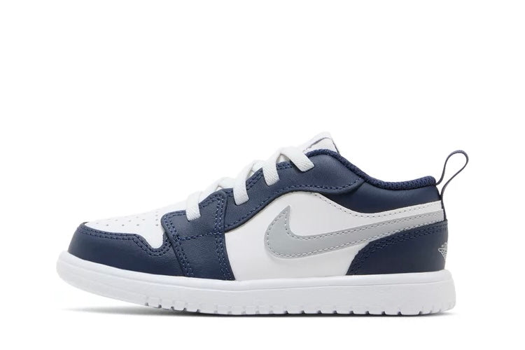 Air Jordan 1 Low (GS) "Midnight Navy Wolf Gray”