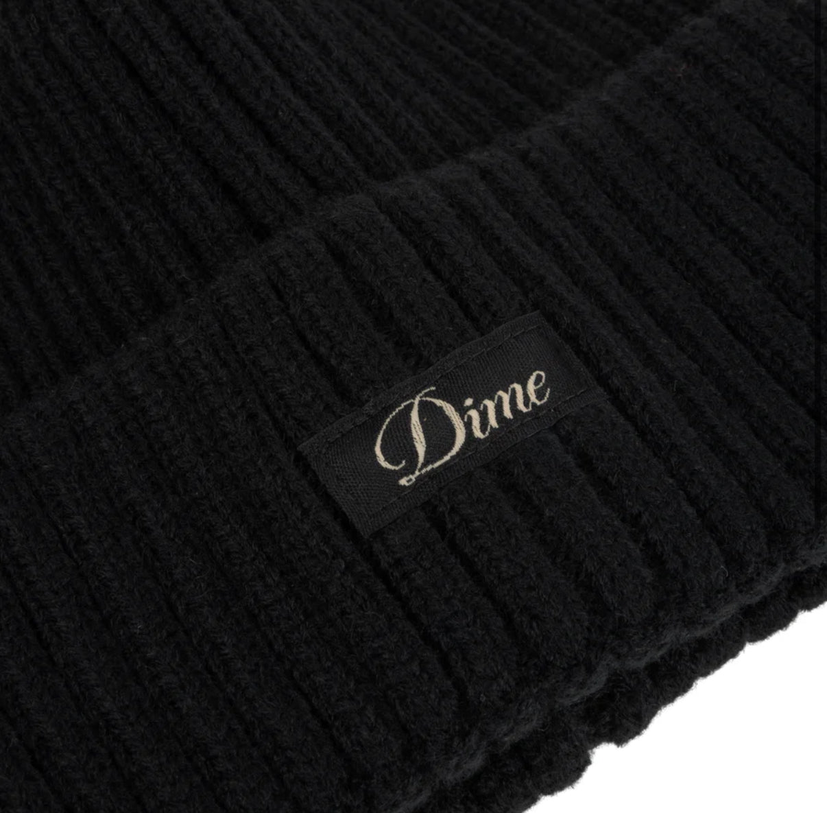 Dime Cursive Rib Beanie