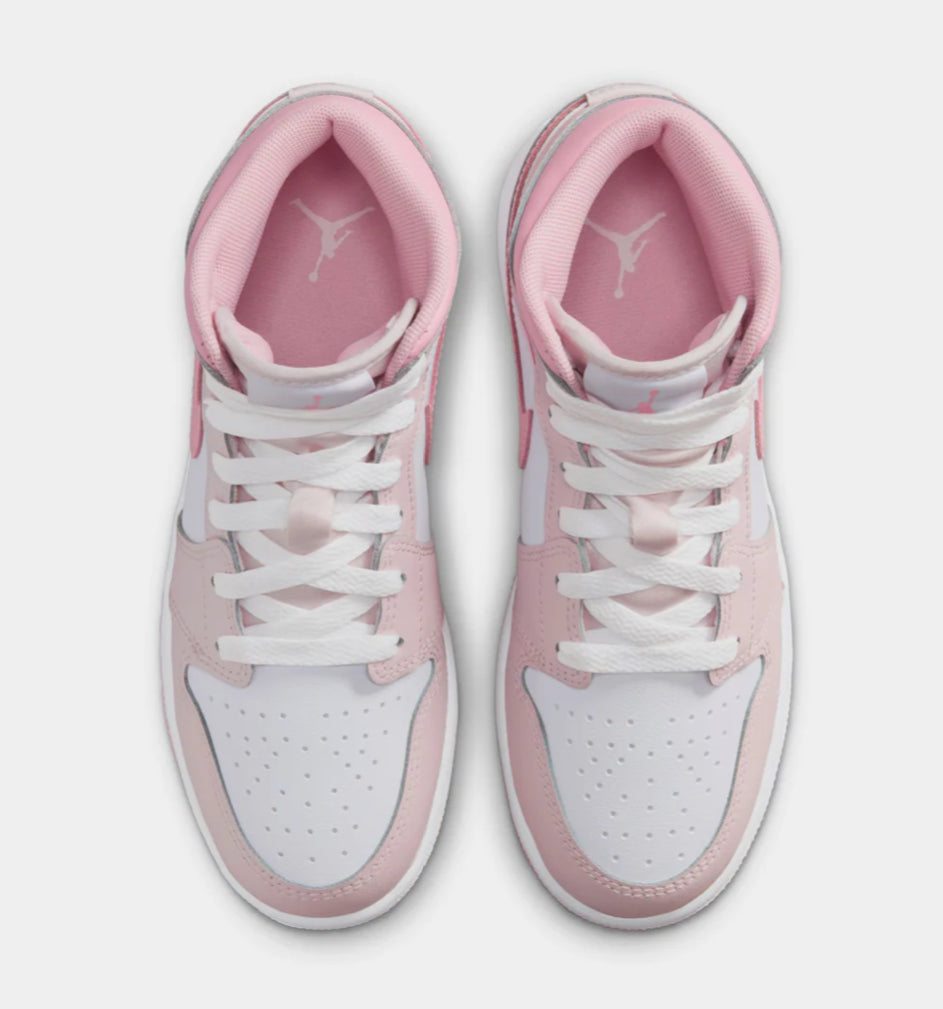 Air Jordan 1 Mid (GS) “Pearl Pink”