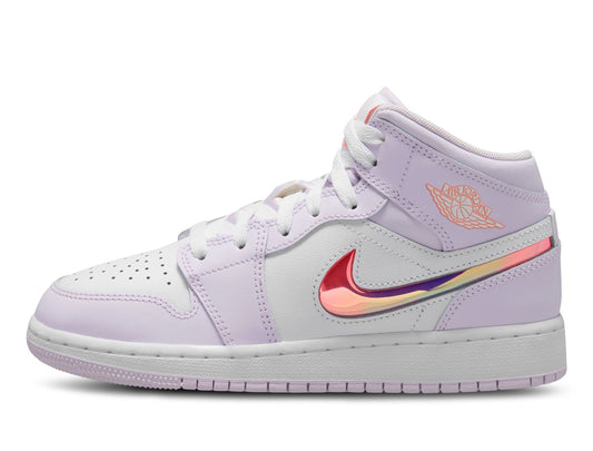 Jordan 1 Mid SE (GS) "Barely Grape"