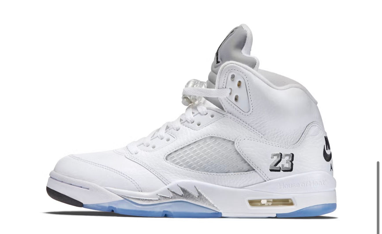 Air Jordan 5 Retro OG “White Metallic”
