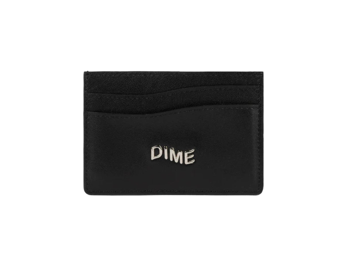 Dime Leather Cardholder “Black”