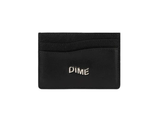 Dime Leather Cardholder “Black”
