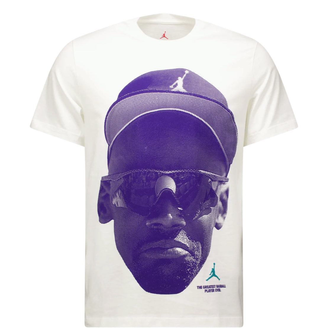 Jordan Diamond 45 Baseball T-Shirt “White”