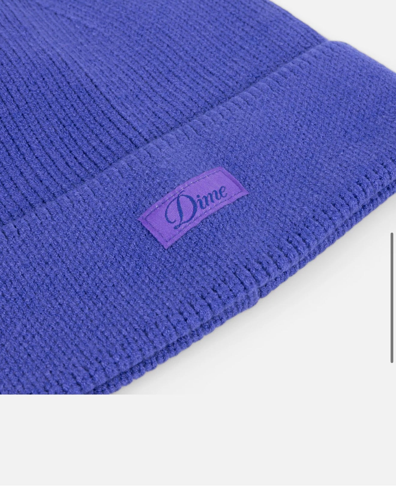 Dime Cursive Rib Beanie