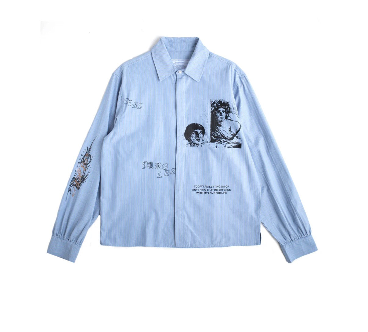 Jungles Jungles Letting Go Today Button Up