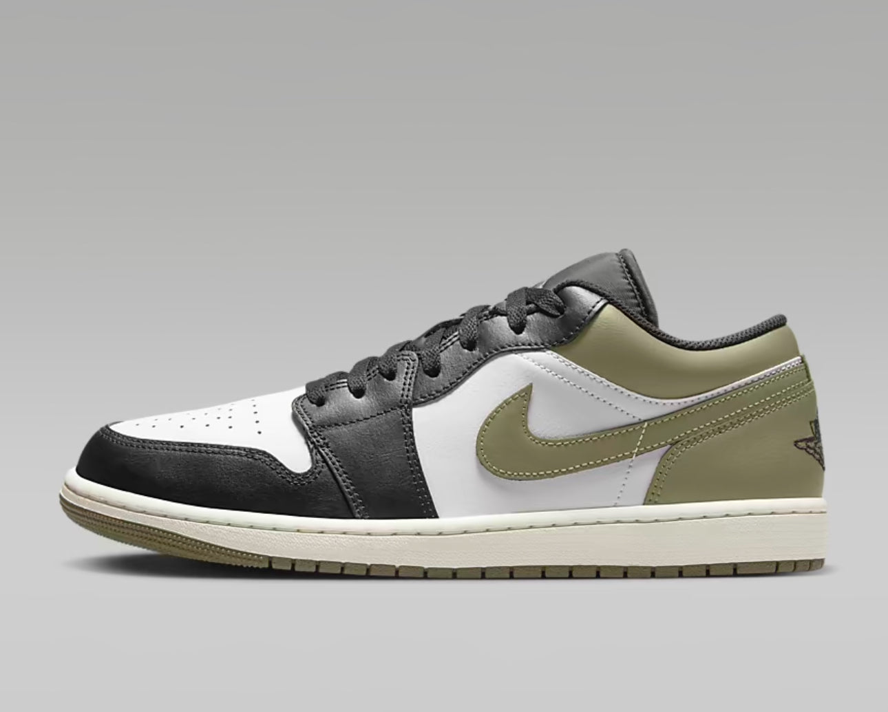 Air Jordan 1 Low (GS) “Medium Olive”