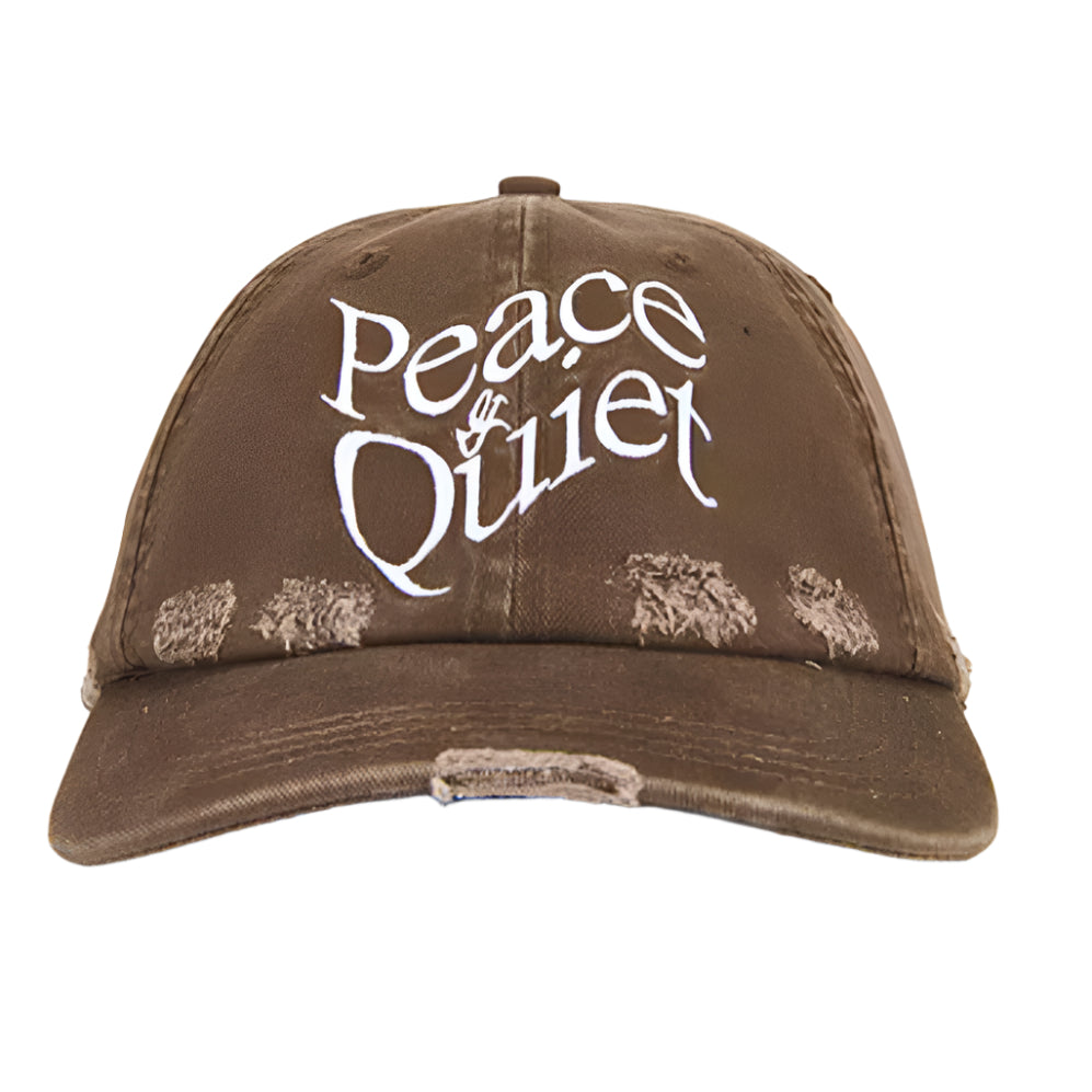 Museum of Peace and Quiet Wordmark Distressed Hat