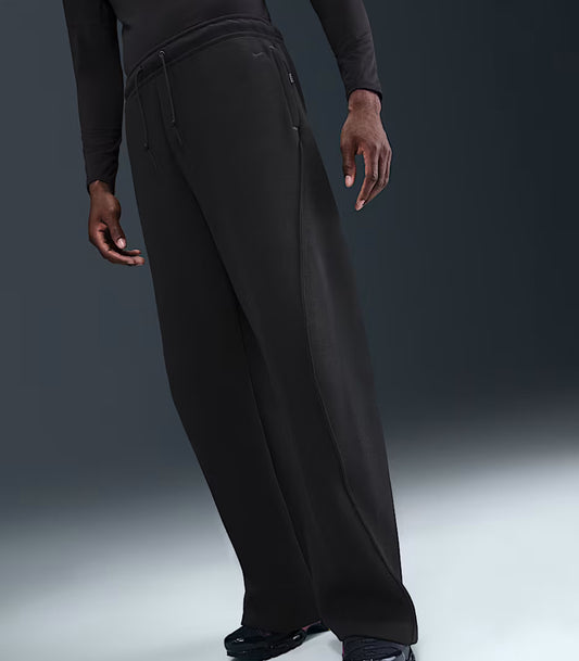 Nike Tech Fleece Loose Fit Open Hem Pants “Black”