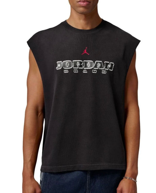 Jordan Brooklyn Men’s Sleeveless Muscle Top “Black”