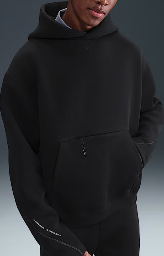 Nike Tech Fleece Hoodie Oversized “Black”