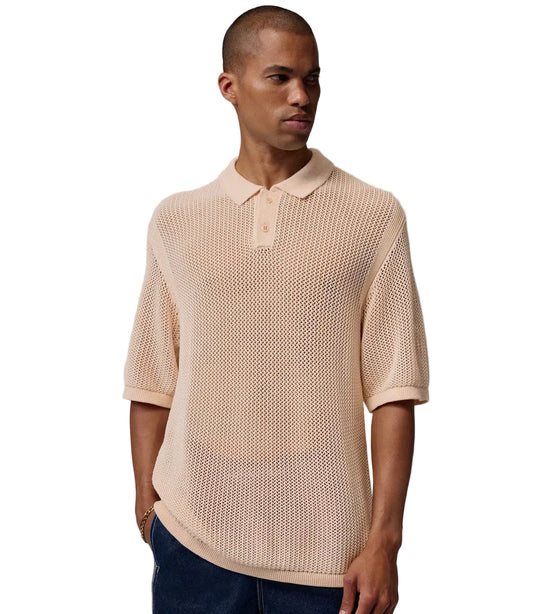 Jordan Men's Knit Polo “Cream”