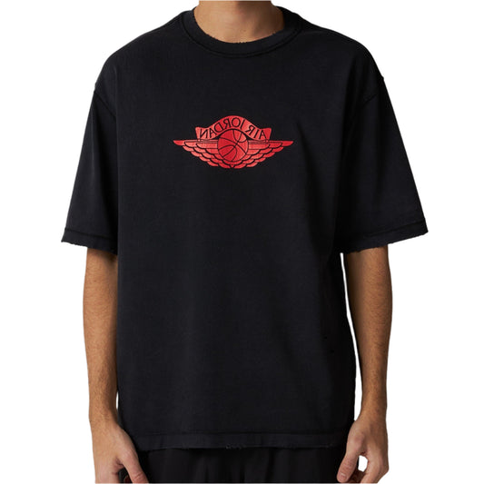 Jordan Rare Air Wings Tee "Black/Red"