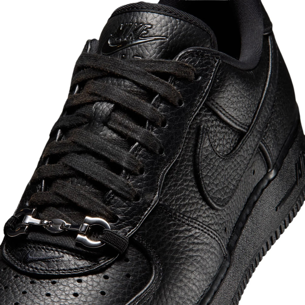 Nike Air Force 1 Low PRM "Black Leather"