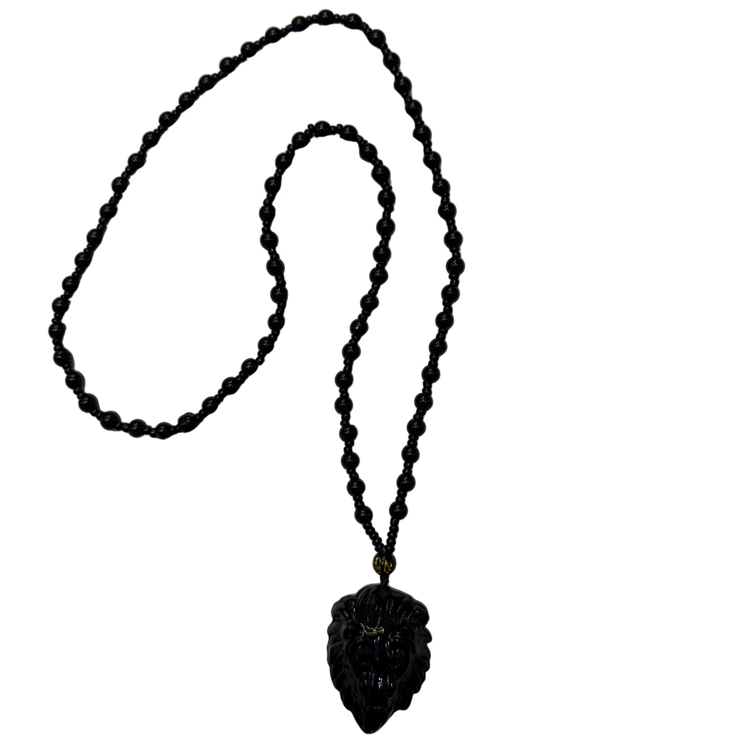S23 African Lion Onyx Necklace