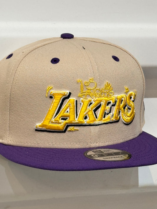 New Era Art Los Angles Lakers Snapback