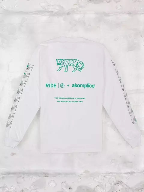 Akomplice x Ride Save Ice LS - White