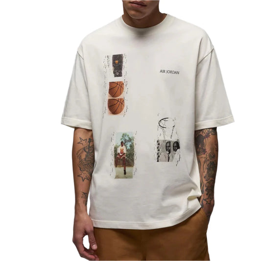 Jordan Flight Heritage 85 Graphic T-Shirt "White"