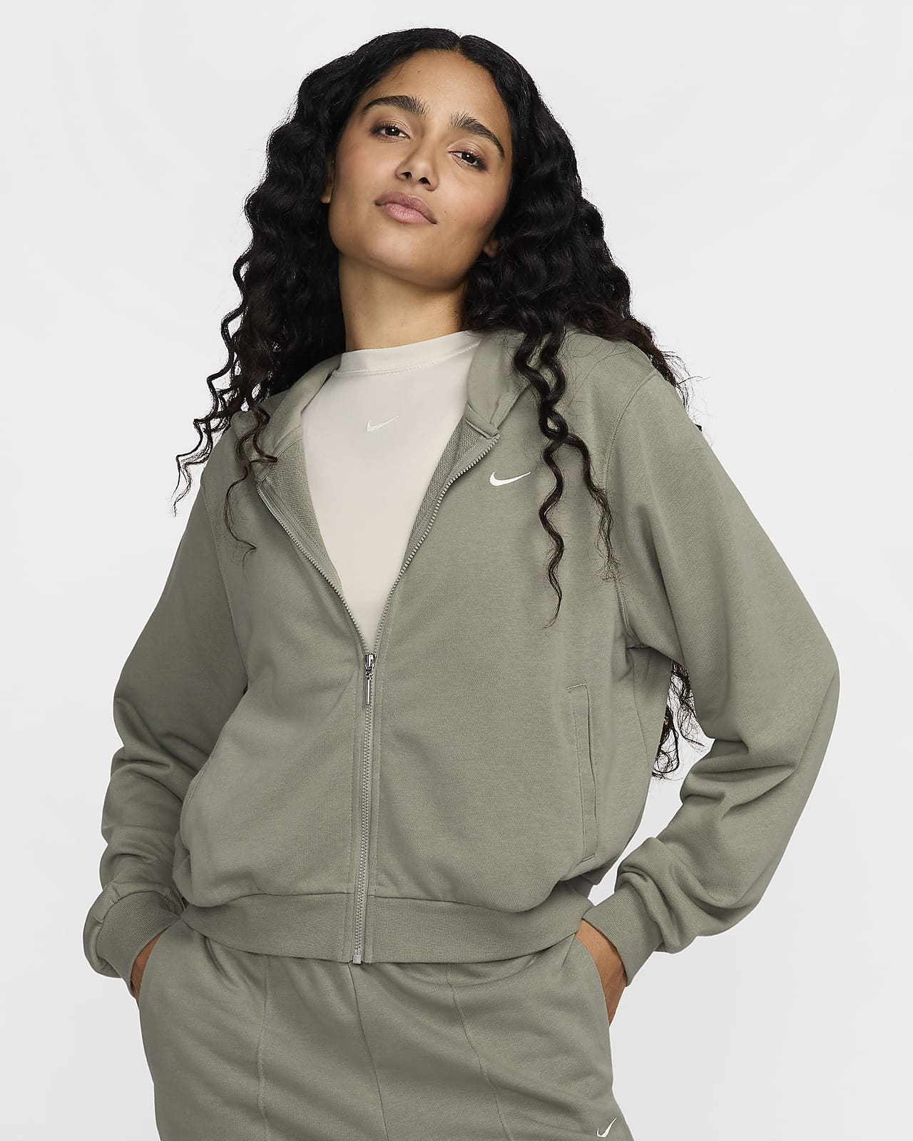 Nike Sportswear Chill Terry
Women's Loose Full-Zip French Terry Hoodie