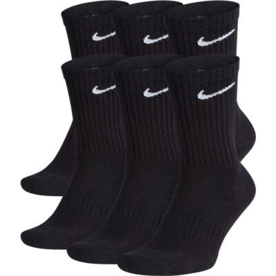Nike Everyday Cushioned Crew Socks - Black