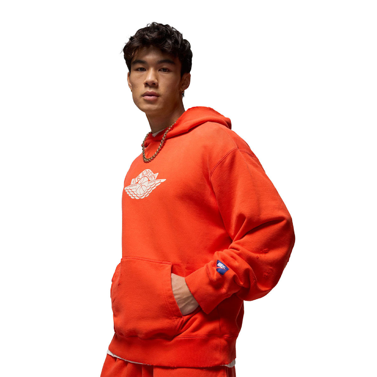 Jordan Rare Air Fleece Pullover "Chile Red"