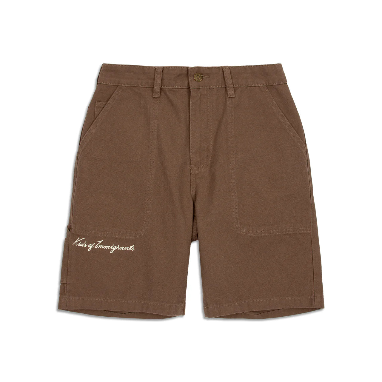 Kids of Immigrants Work Canvas Shorts