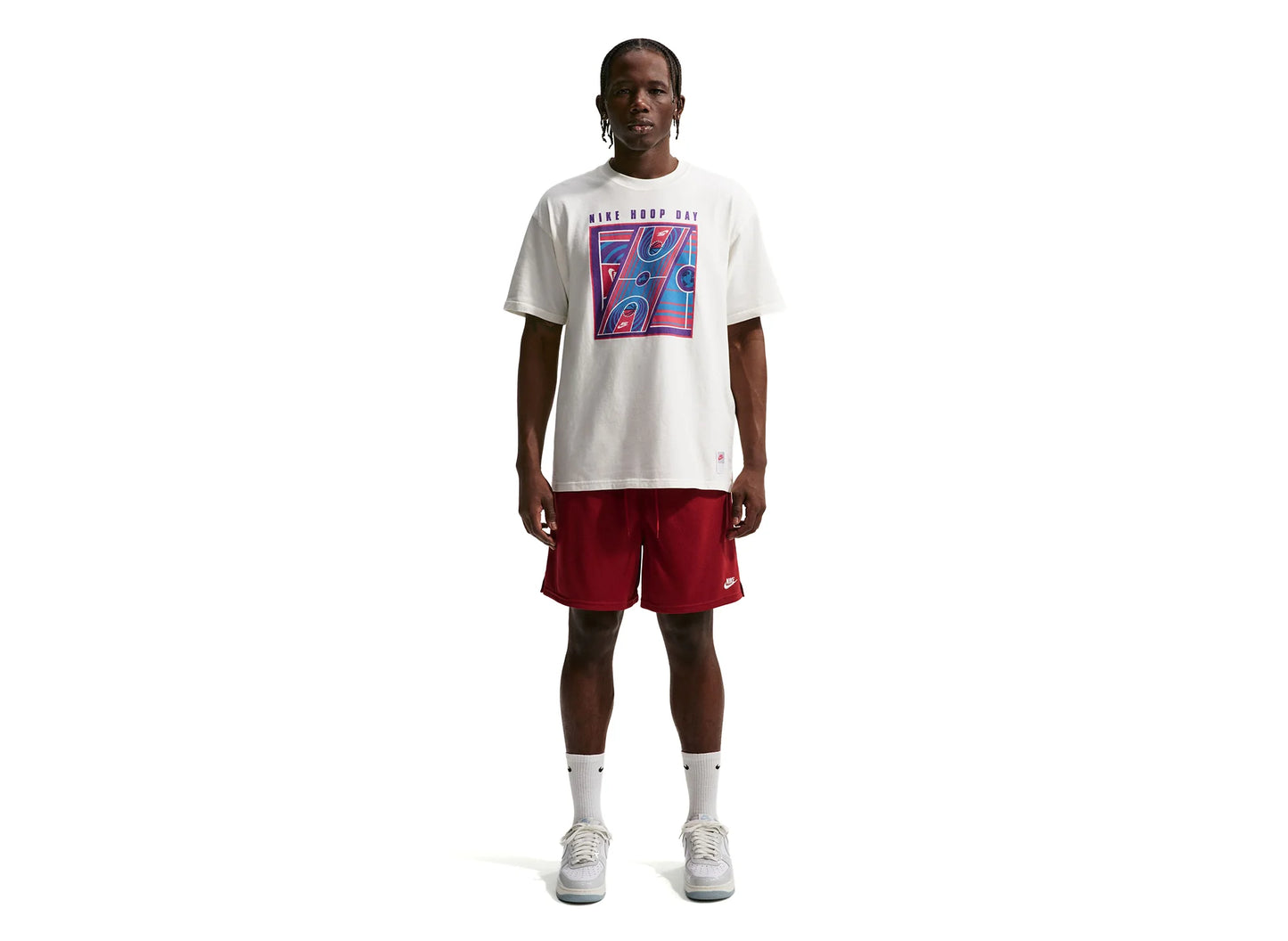 Nike Hoop Day T-Shirt "Cream”