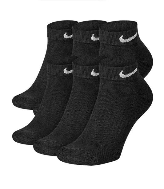Nike Everyday Cushioned Socks ankle- Black