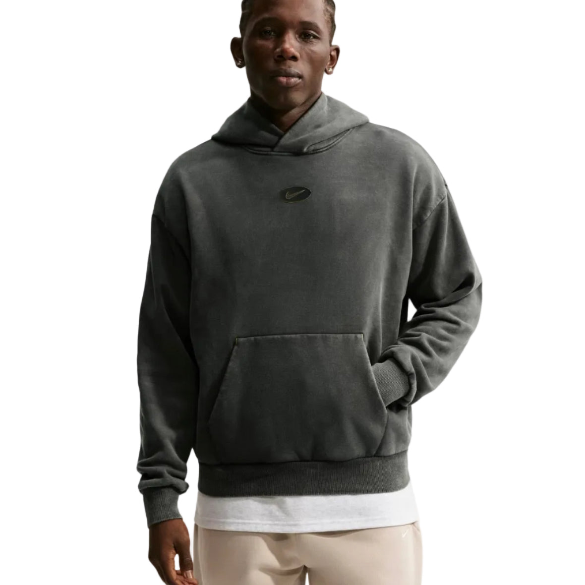 Nike Solo Swoosh Basketball Pullover Kn Hoodie