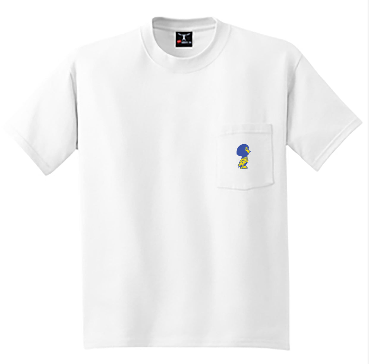 S23 Mimi Embroidered Pocket Tee - Canary