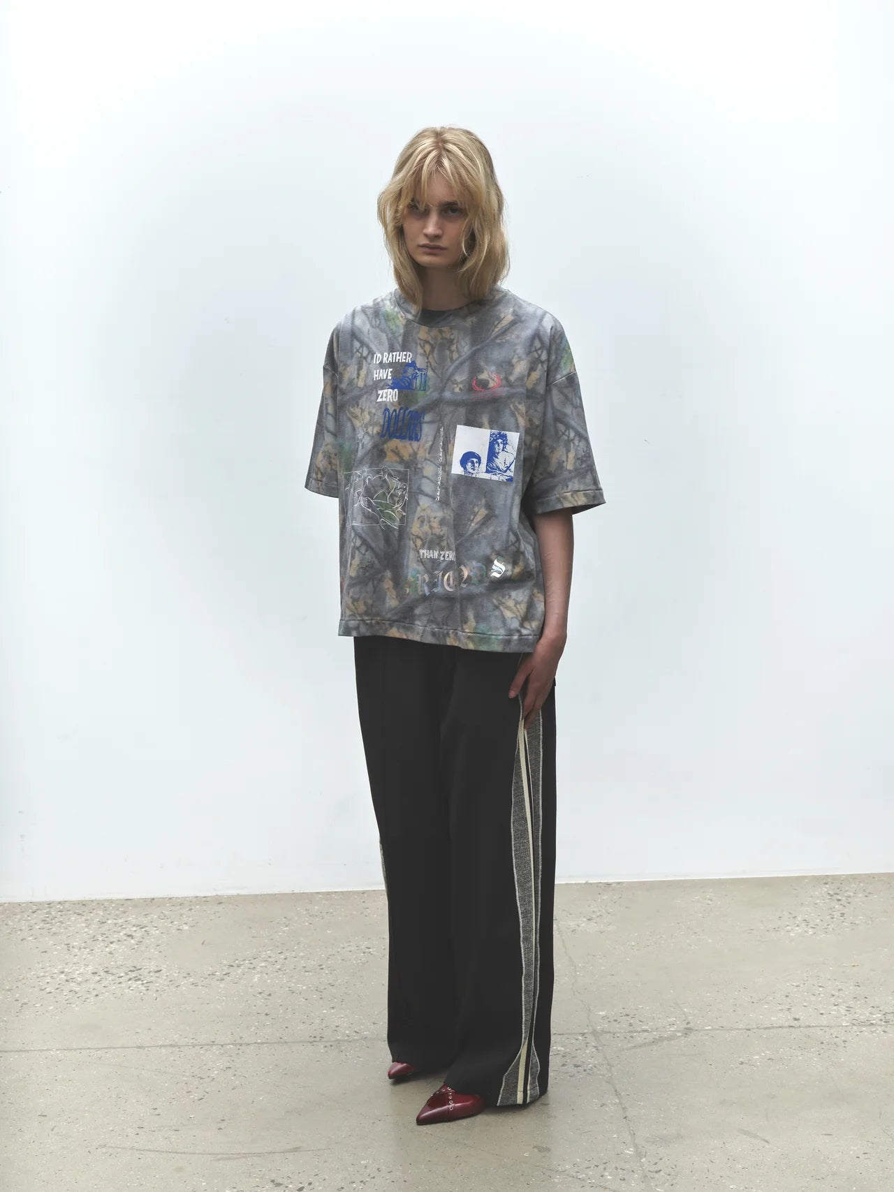 Jungles Jungles Knit Panel Pants