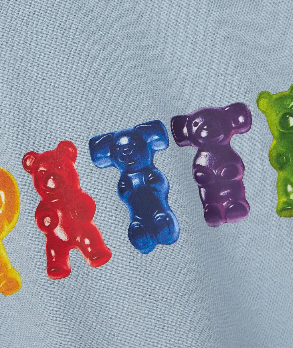 Patta Gummi T-Shirt "Dusty Blue"