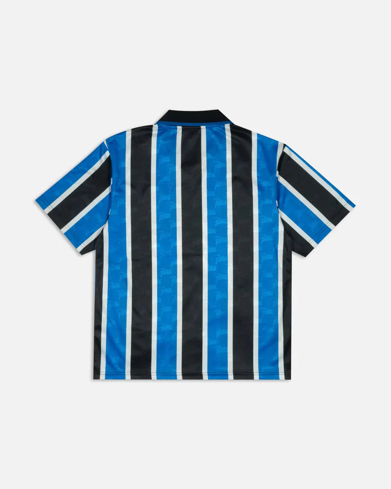 Patta Stripe Football Jersey "French Blue"