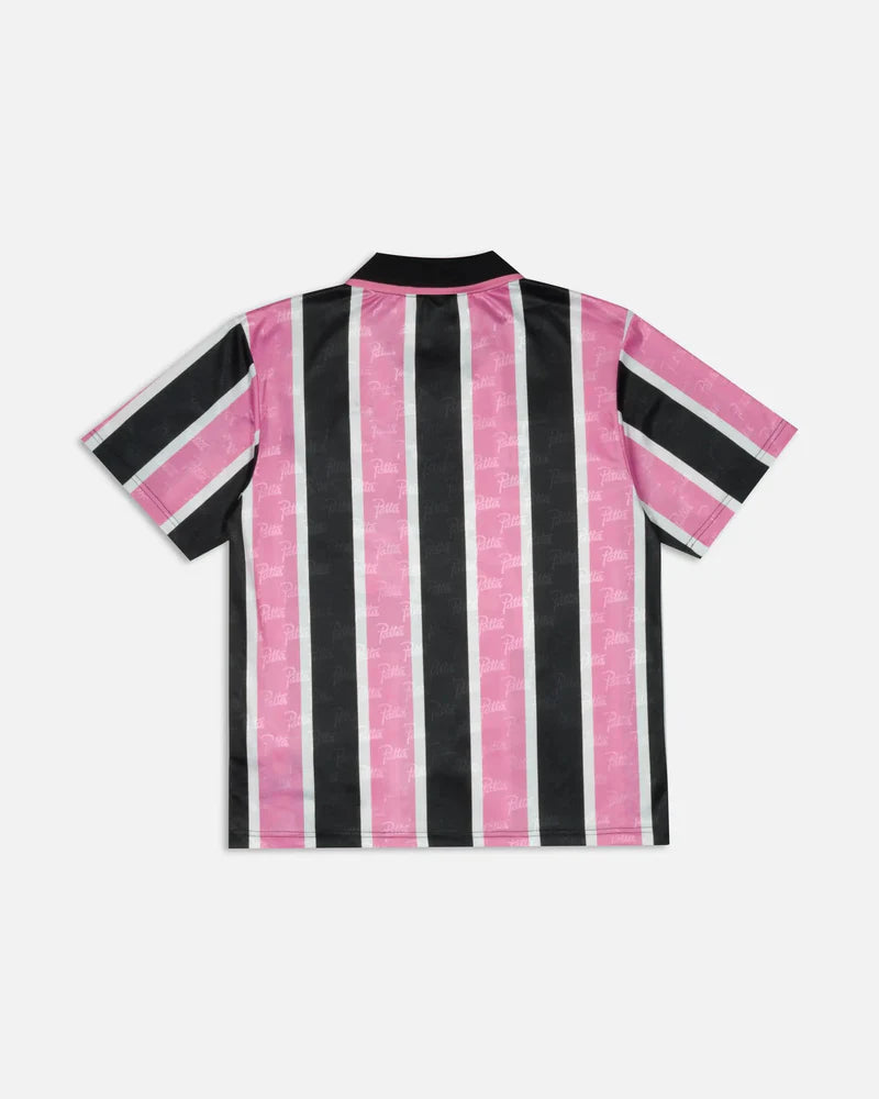Patta Stripe Football Jersey "Begonia Pink"