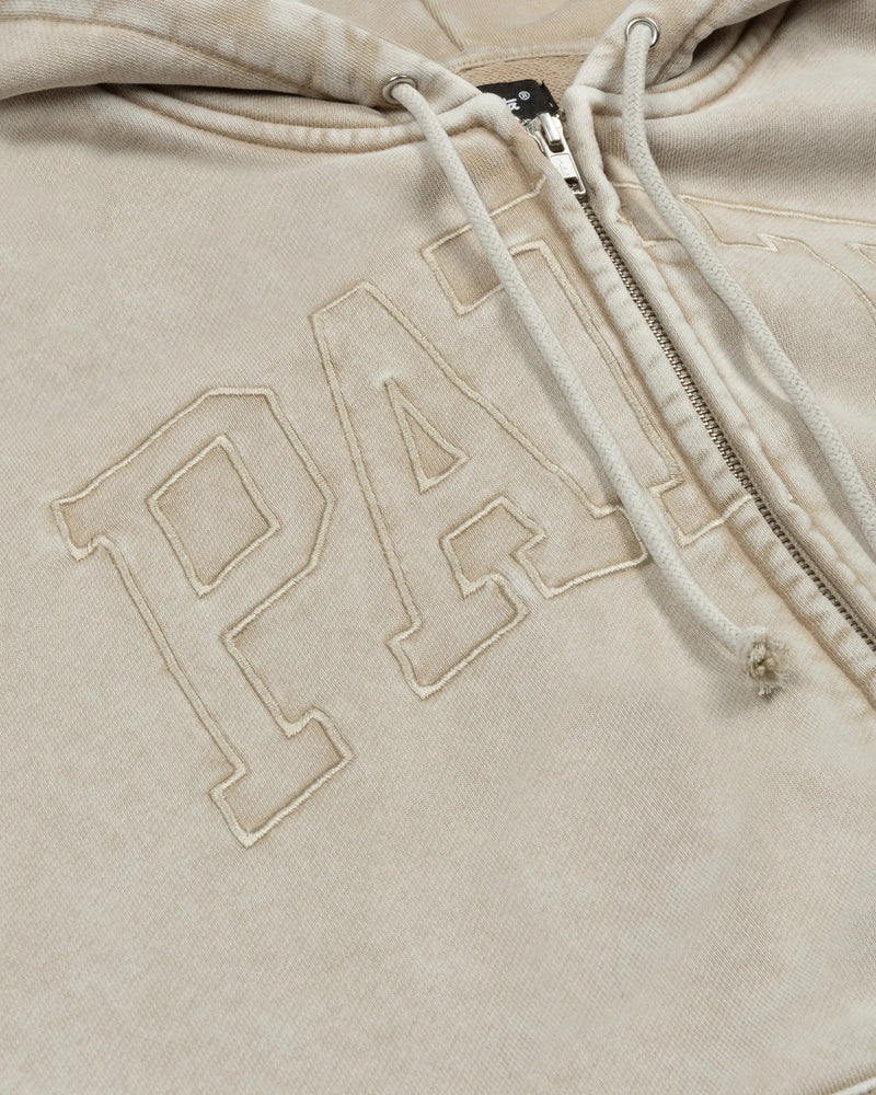 Patta Loopback Logo Zip Hooded Sweater