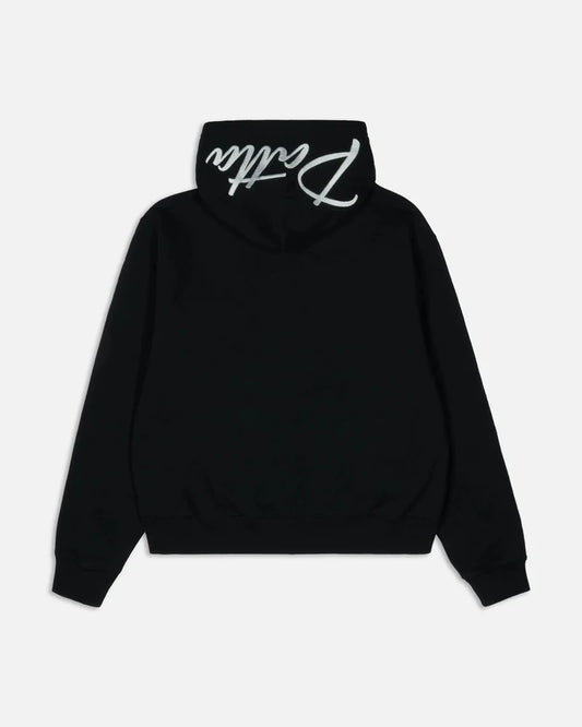 Patta Embro Classic Zip Up Hooded Sweater "Black"