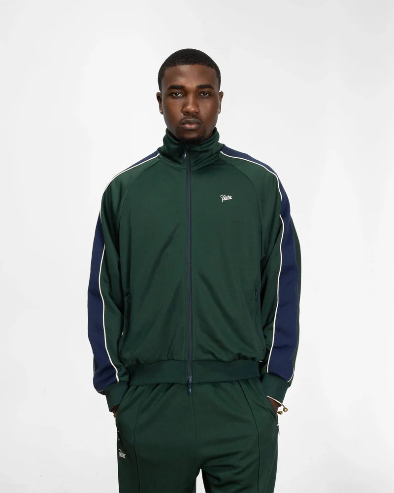 Patta Tricot Track Jacket "Pine Grove"